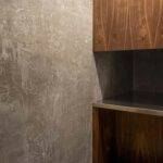 Polished Residential Concrete Steel Troweled Concrete Walls