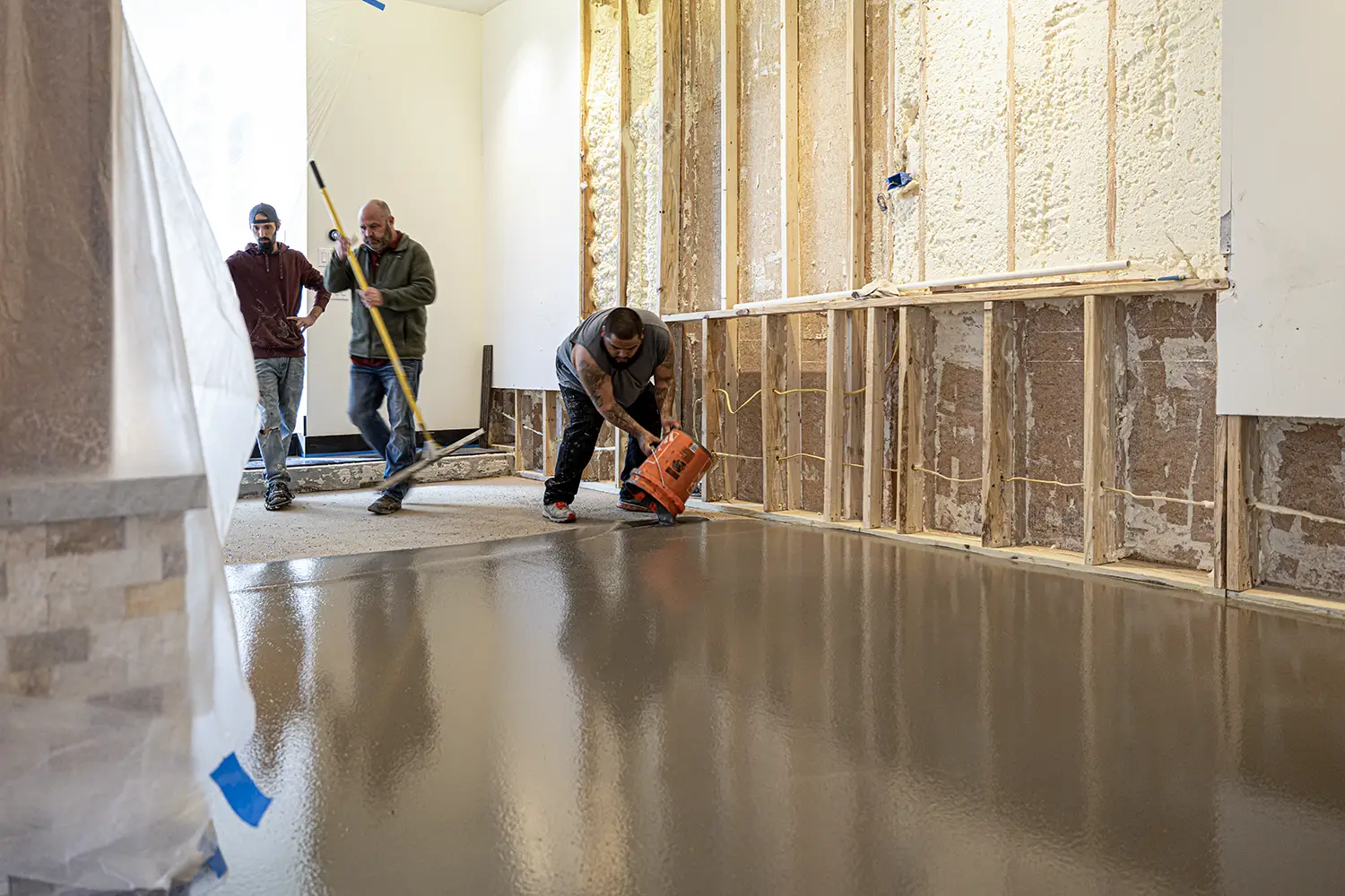 Is installing a polished concrete floor expensive?