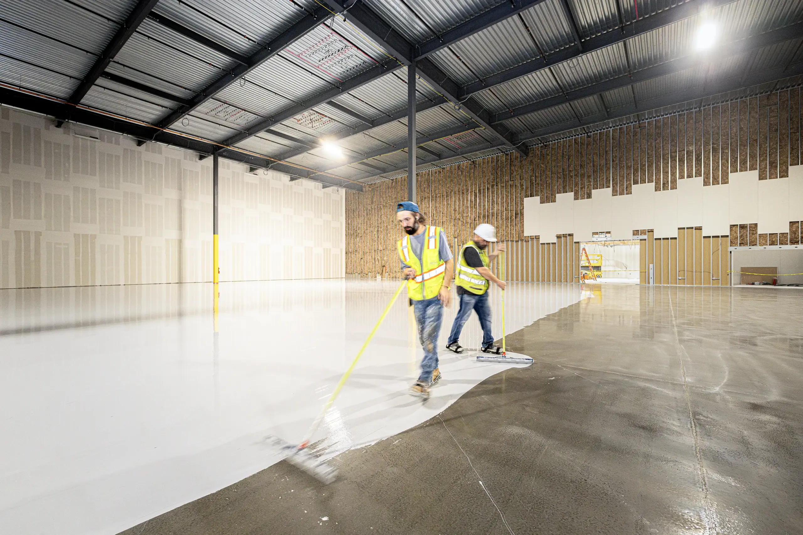 Dallas tx ESD Epoxy Floor Installation2