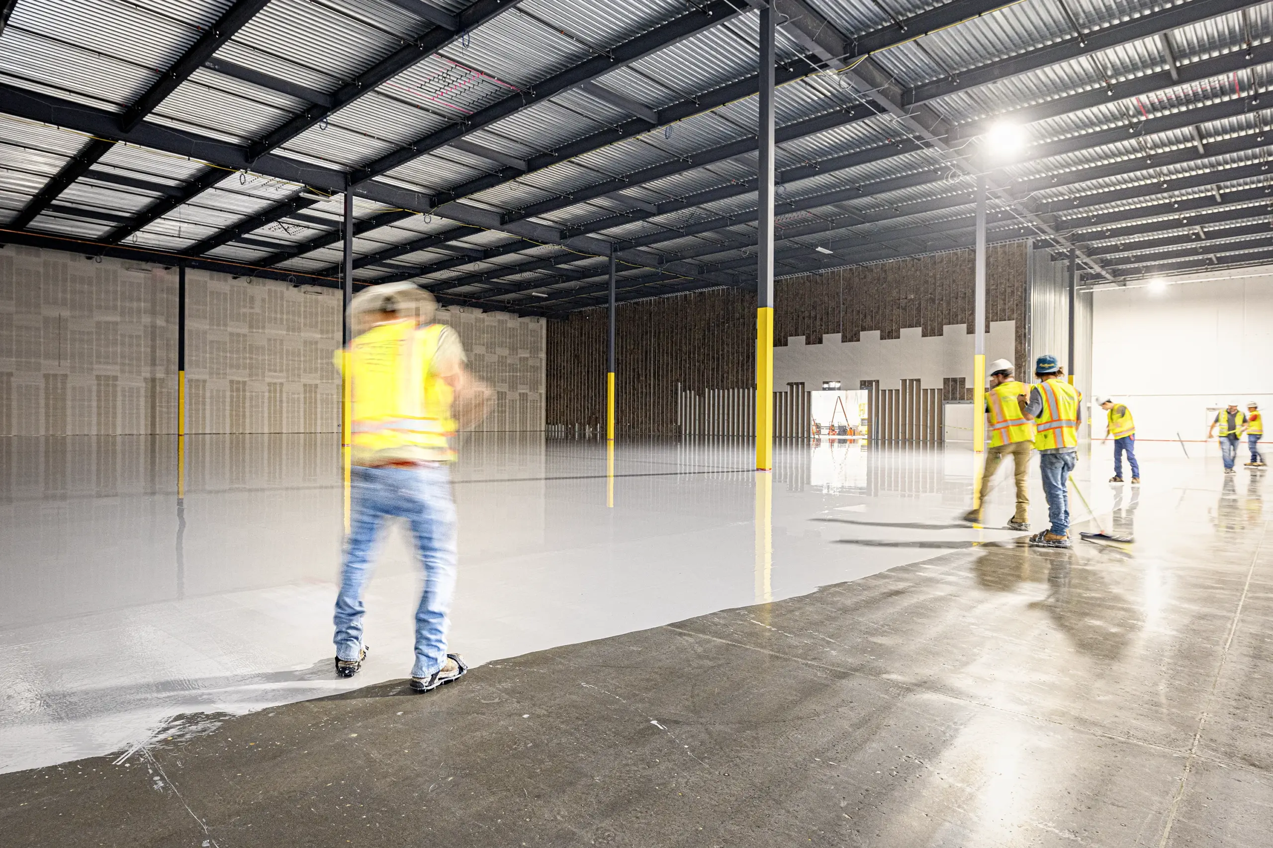 Dallas tx ESD Epoxy Floor Installation7
